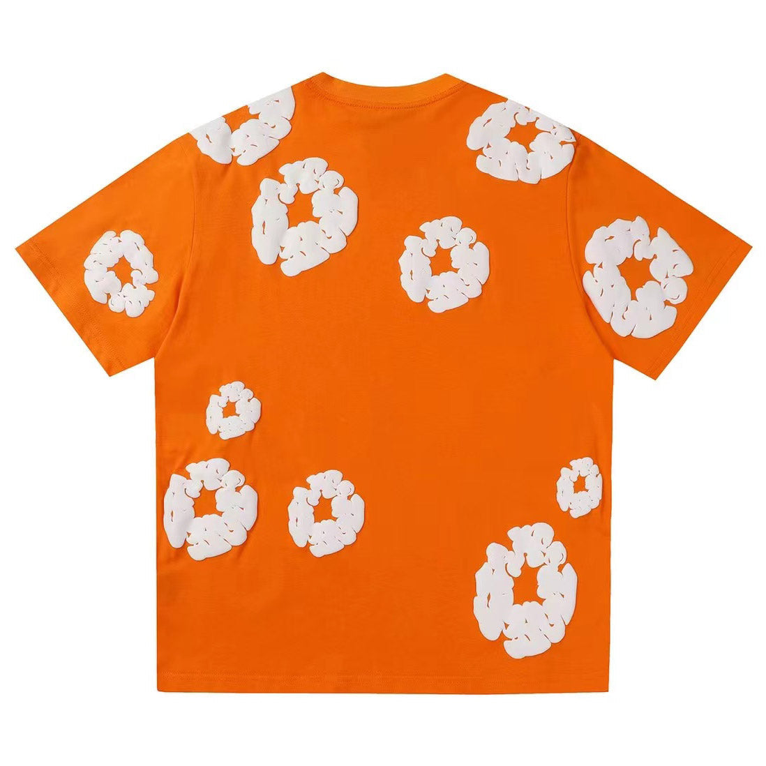 Denim Tears Men's Orange T-shirt