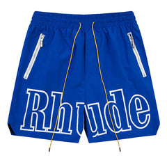 RHUDE Logo Beach Shorts