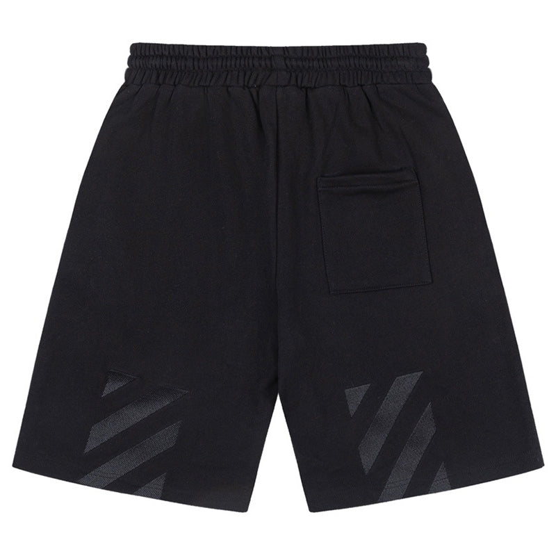 OFF-WHITE Wave Diag Track Shorts