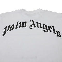 Palm Angels Bear Curved Logo T-Shirts