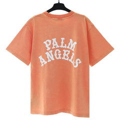 Palm Angels Men's Grey Dice Game Logo Classic T-Shirt