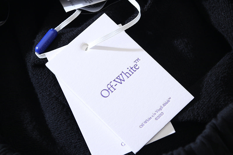 OFF-WHITE Arrows-print Cotton Shorts