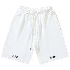 OFF-WHITE Off Logo Print Swim Shorts