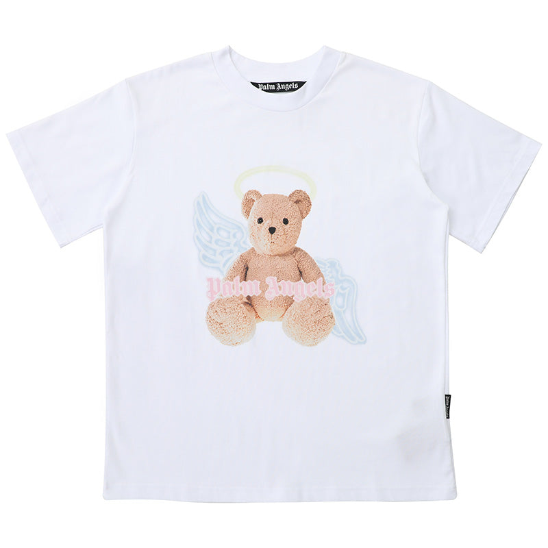 Palm Angels Kids Cotton Angel TeddyT-Shirts