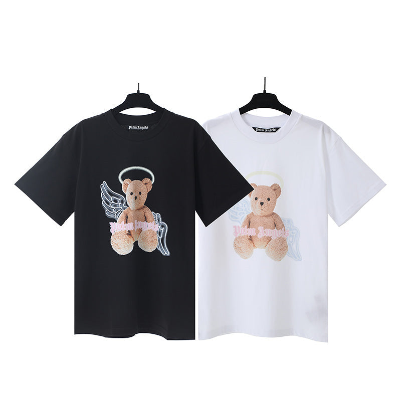 Palm Angels Kids Cotton Angel TeddyT-Shirts