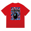 BAPE X Stussy Ape Head Tee