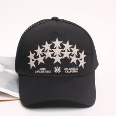 AMIRI  star-patch panelled trucker cap