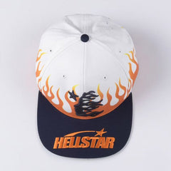 Hellstar Flame Vintage Snapback Hat
