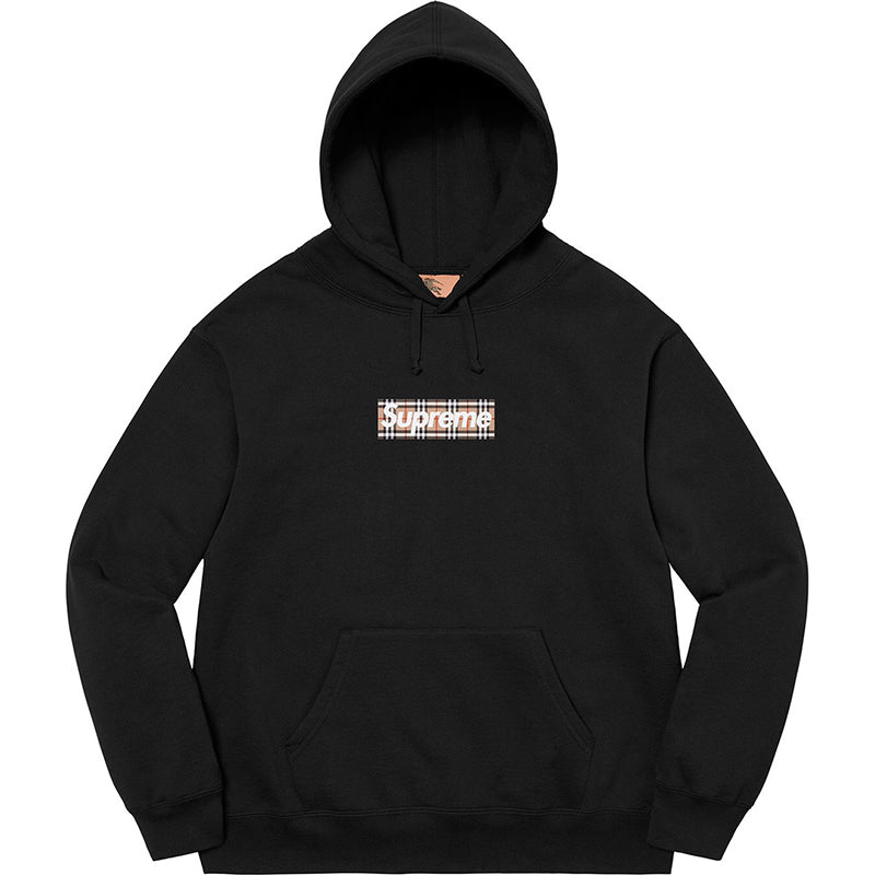 Supreme 22SS Burberry Box Logo Hoodie