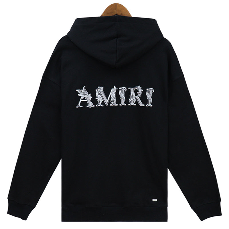 AMIRI logo-embroidered cotton Hoodies