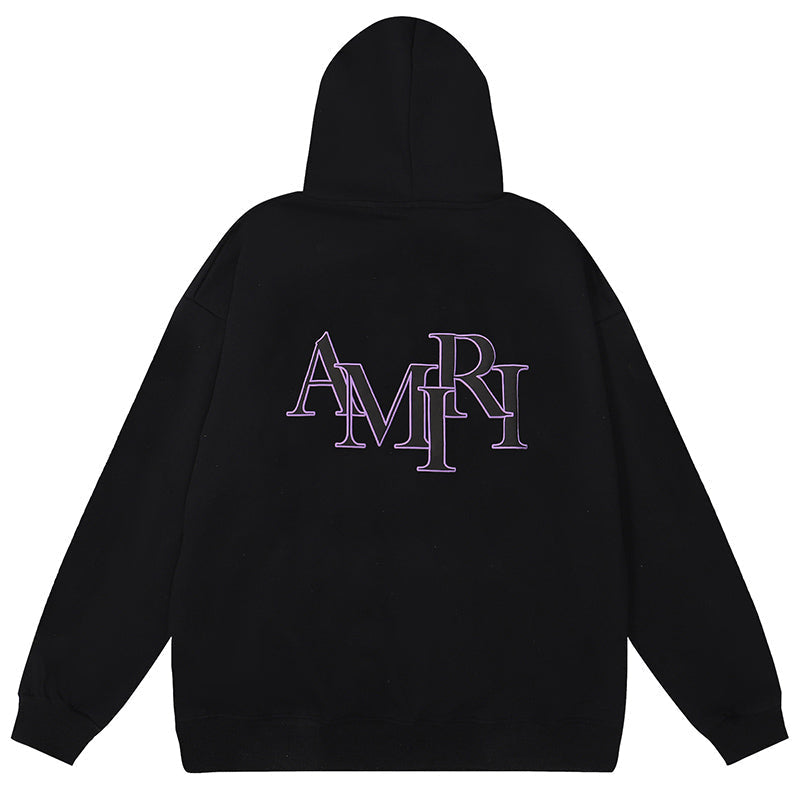 AMIRI Logo-Print Classic Hoodie