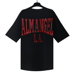 Palm Angels College Drop-Shoulder Cotton T-Shirts