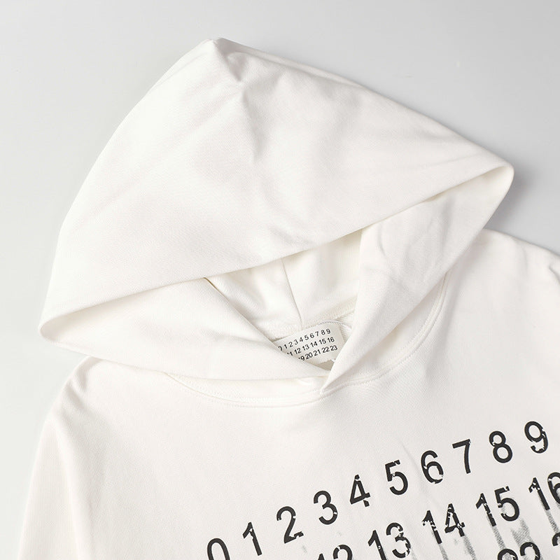 Maison Margiela Numbers Ghosting Hoodie