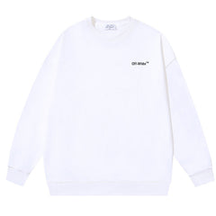 OFF-WHITE Logo-Embroidered Cotton Sweatshirts