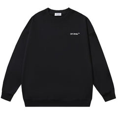 OFF-WHITE Logo-Embroidered Cotton Sweatshirts