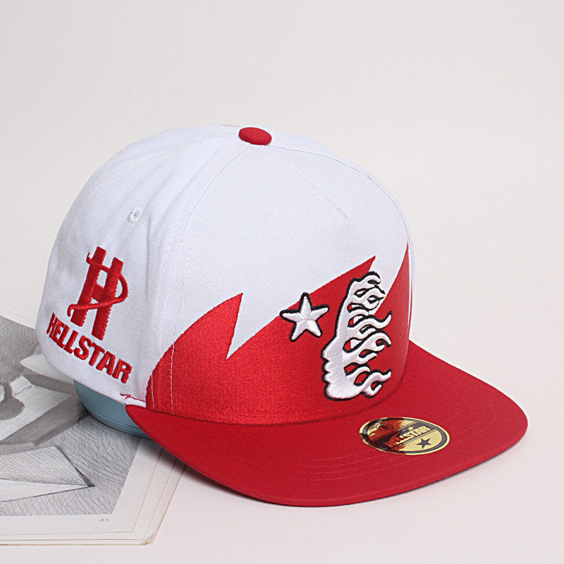 Hellstar Baseball Fitted Hat Red