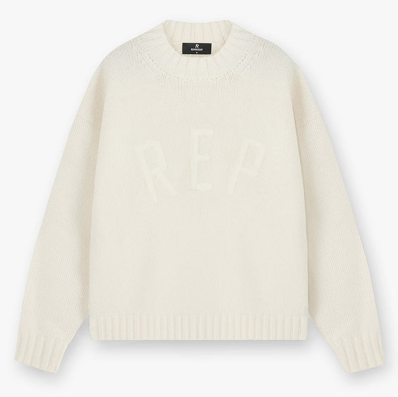 Represent Rep-appliqué sweater