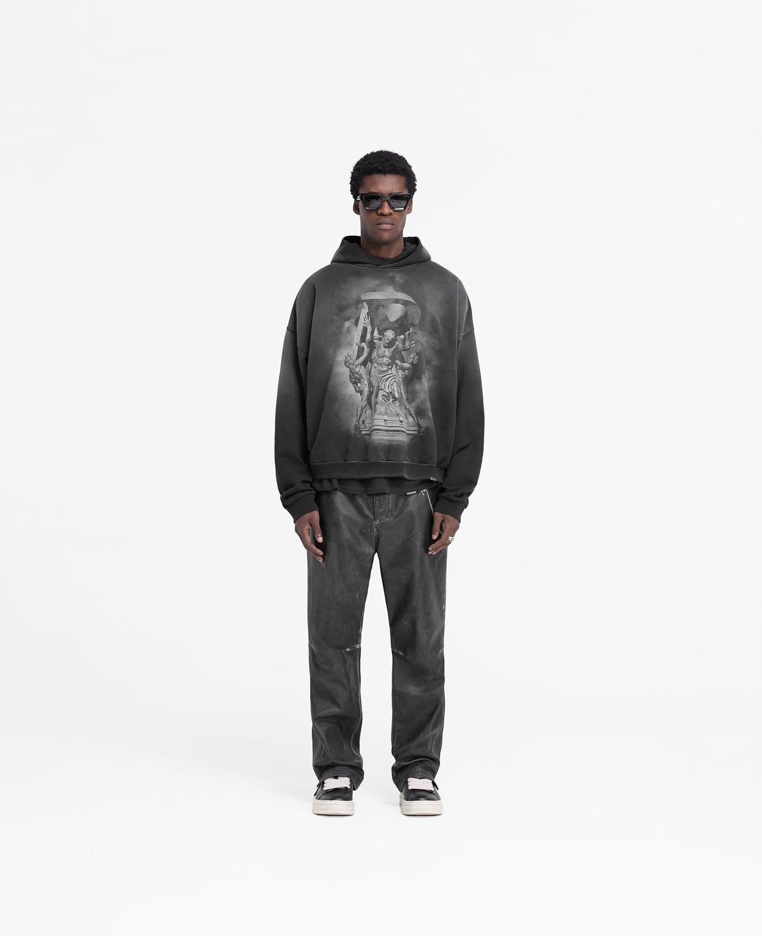 REPRESENT Graphic-Printed Hoodie