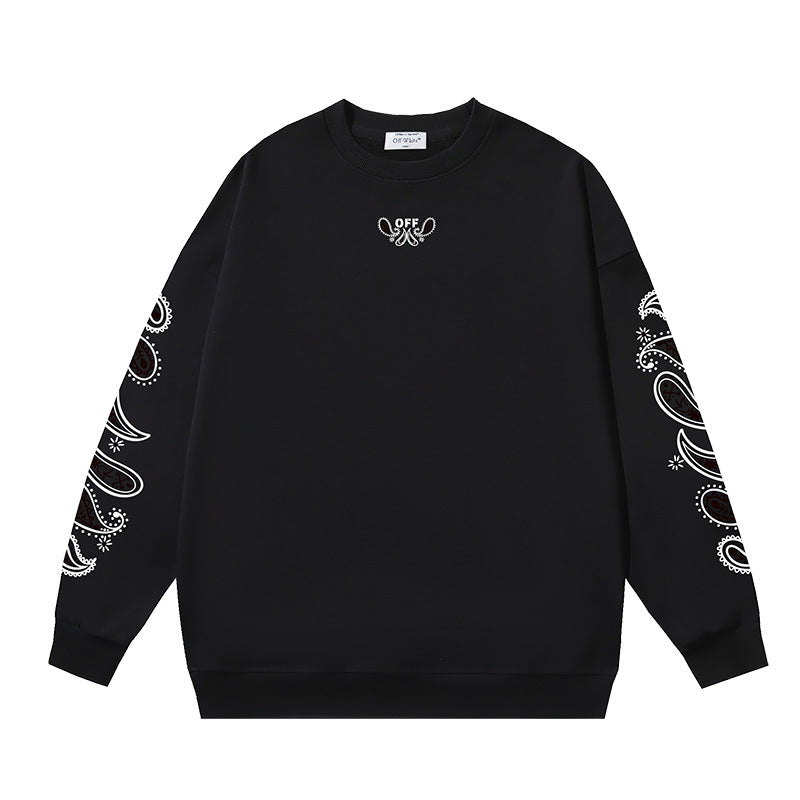 Off White Logo Cotton Sweatshirts