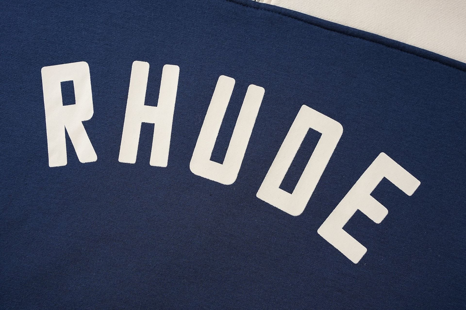 RHUDE Contrast Varsity cotton sweatshirt