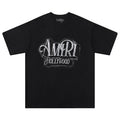 AMIRI Logo crystal-embellished cotton T-shirt