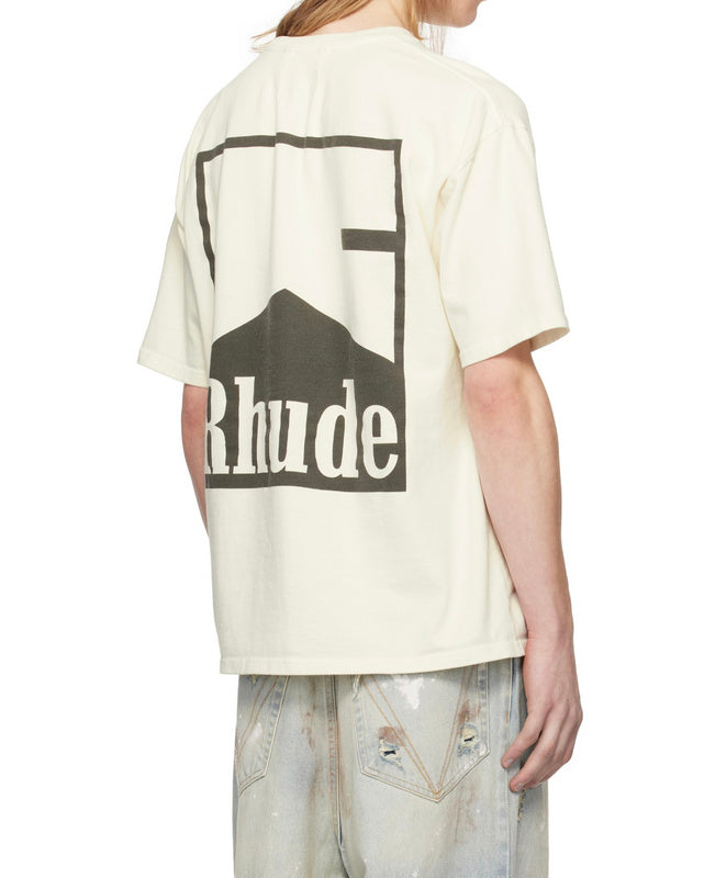 Rhude Cotton Chevron Logo T-Shirt