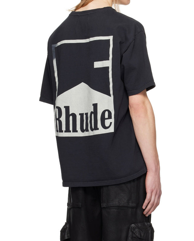 Rhude Cotton Chevron Logo T-Shirt