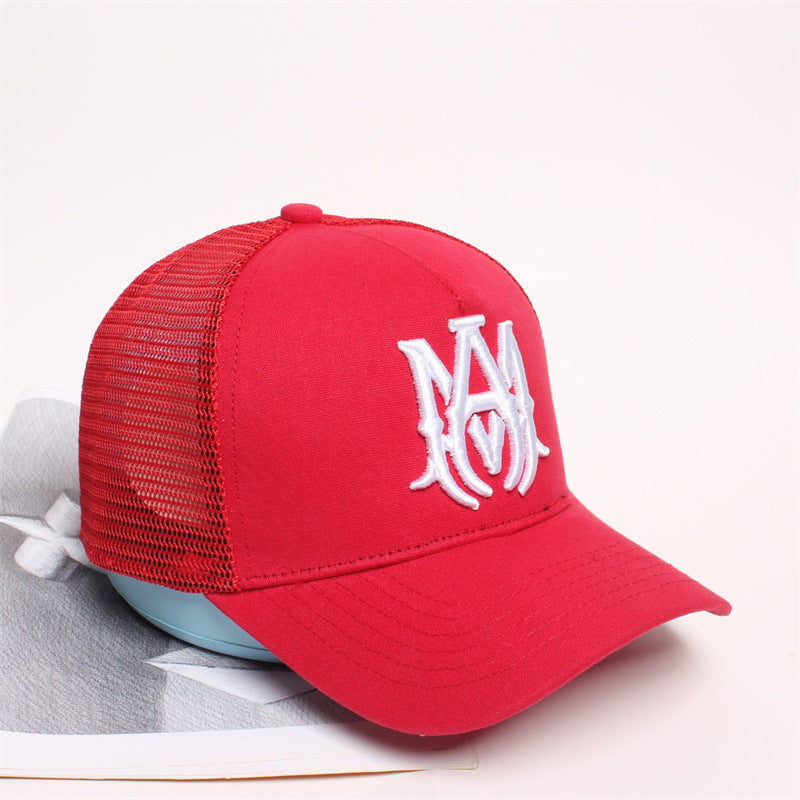 AMIRI Logo Baseball Caps Red