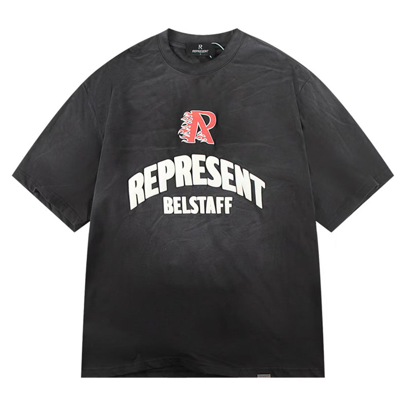 Represent X Belstaff Flame Phoenix T-Shirt