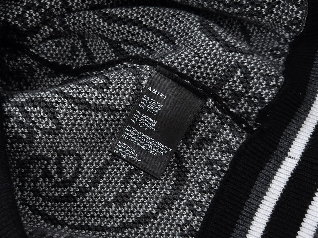 AMIRI Black Bandana B-Ball Hoodie