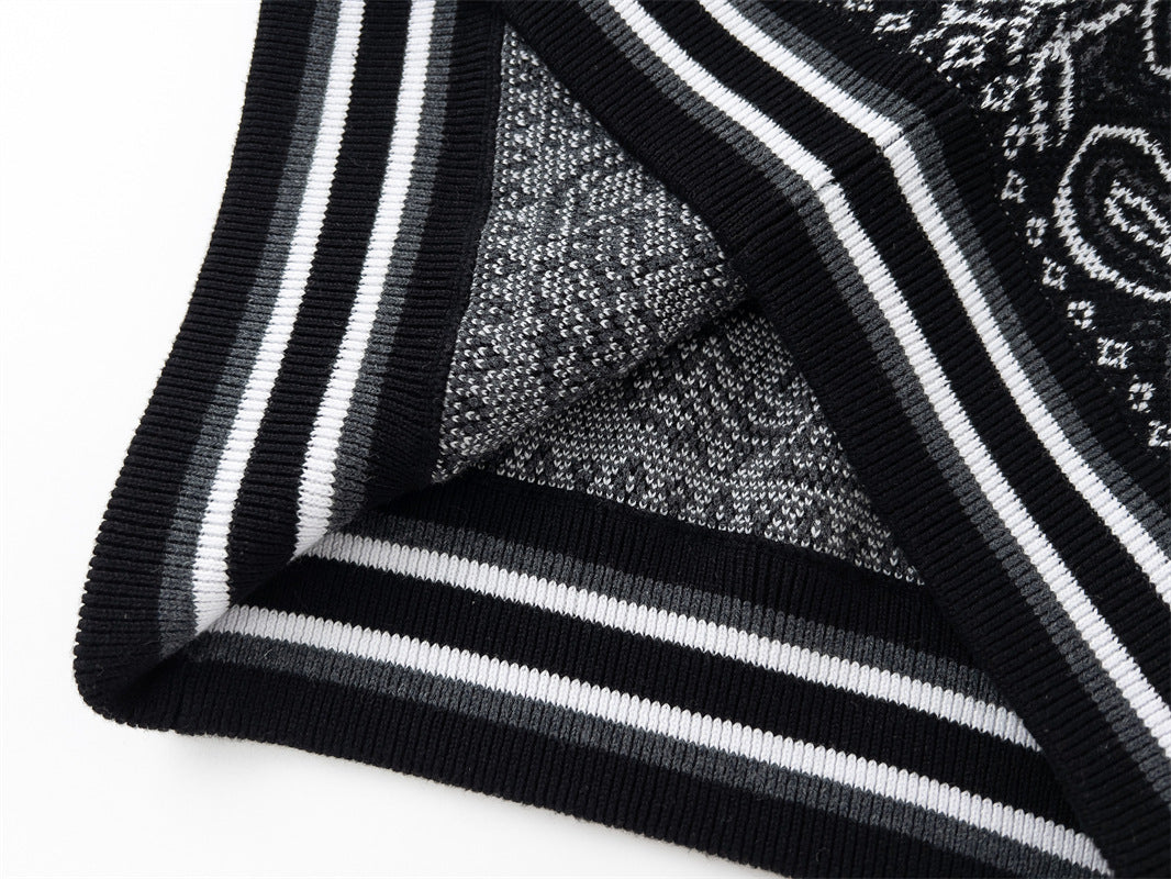 AMIRI Black Bandana B-Ball Hoodie