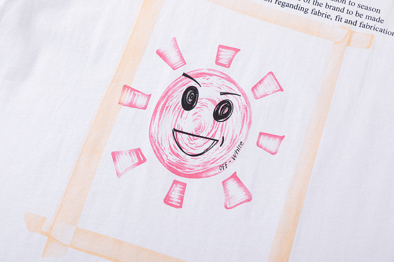 OFF WHITE Sun Moon Skate T-shirt