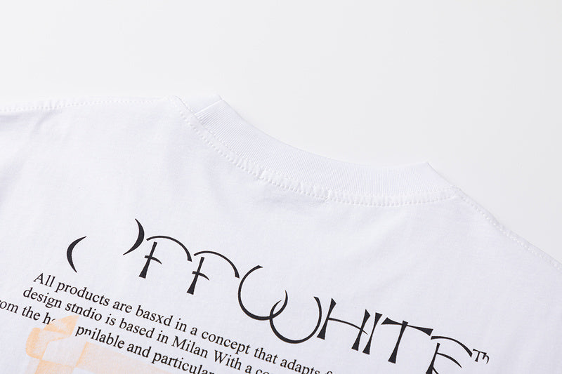 OFF WHITE Sun Moon Skate T-shirt
