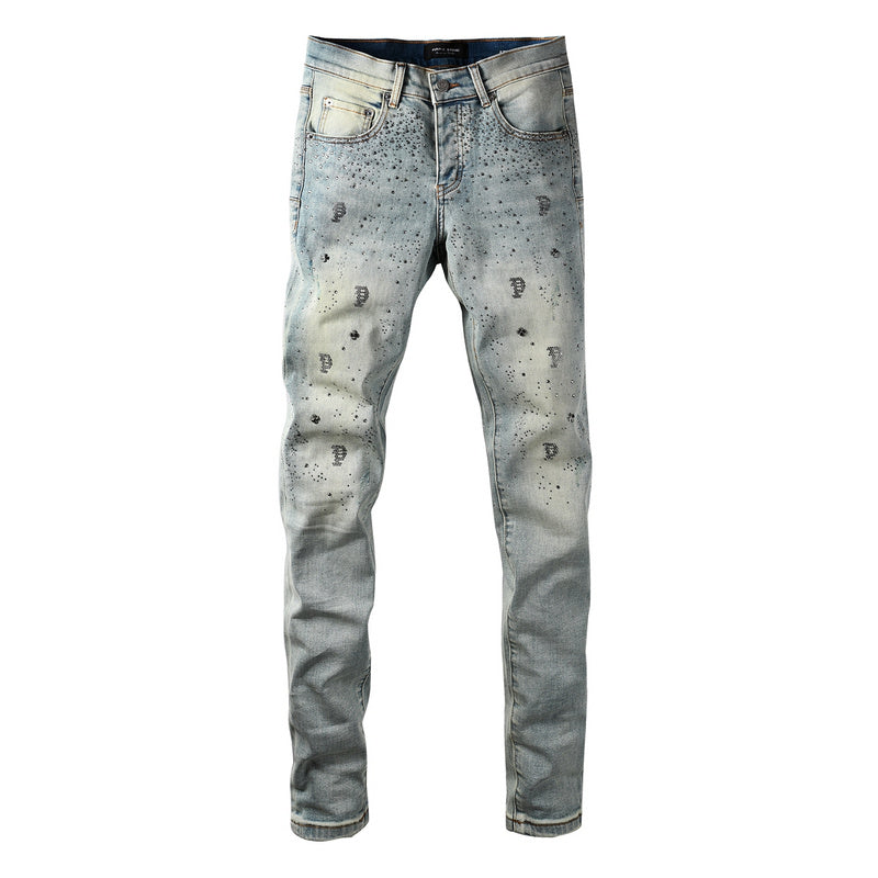 Crystal Diamond Jeans #9127
