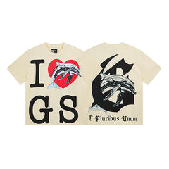 Godspeed Miami Dolphin T-Shirt Apricot