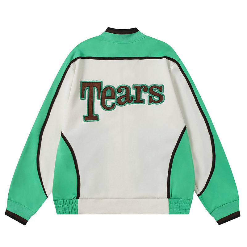 Denim Tears Green White Track Jackets
