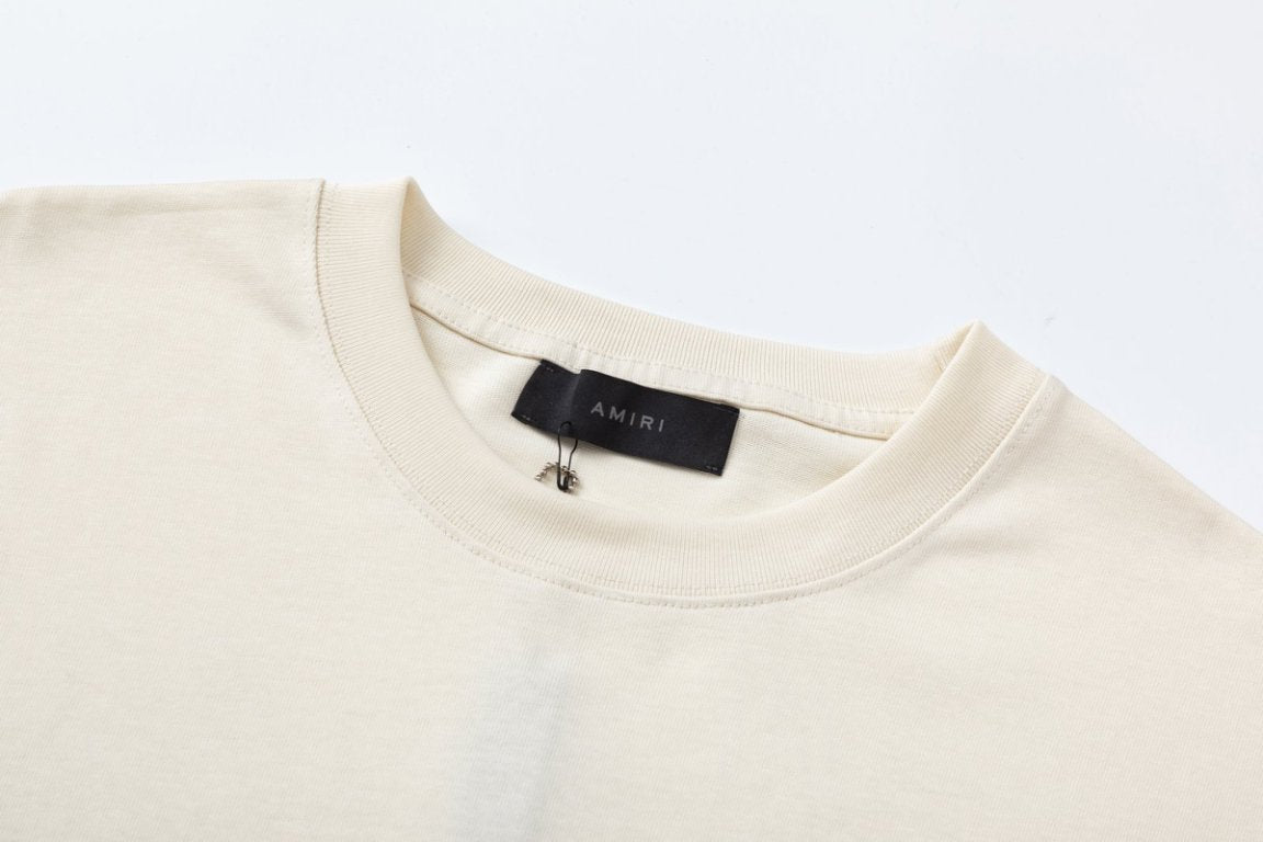 AMIRl Embroidered Logo T-Shirts