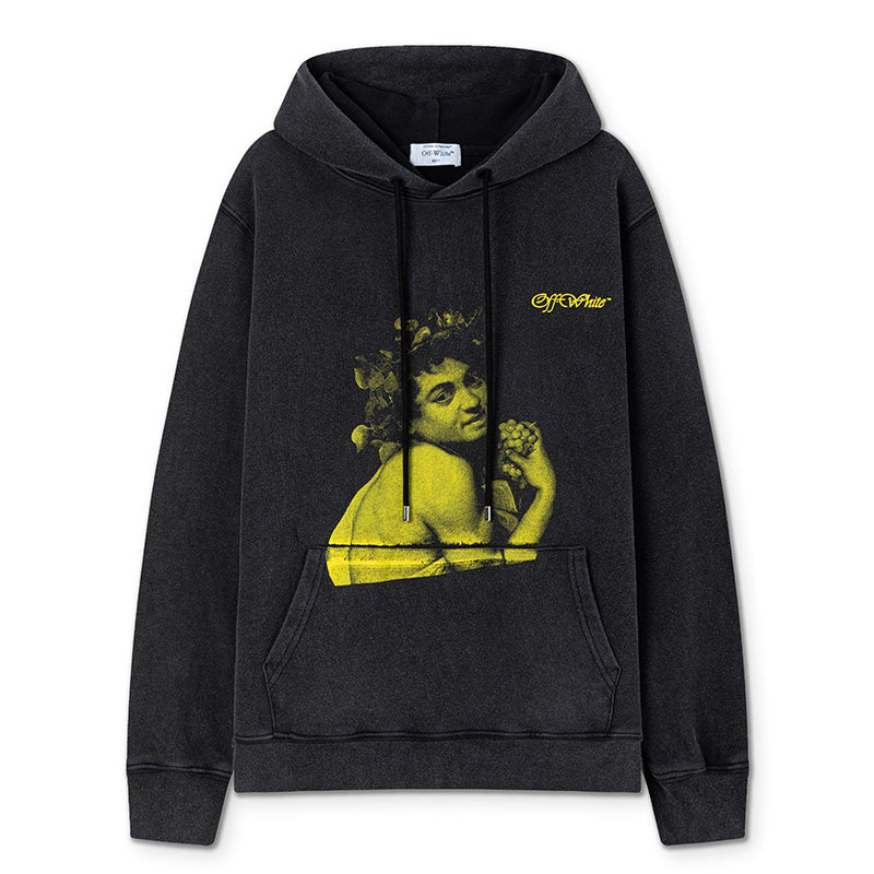Off-White Bacchus-Print Cotton Hoodie