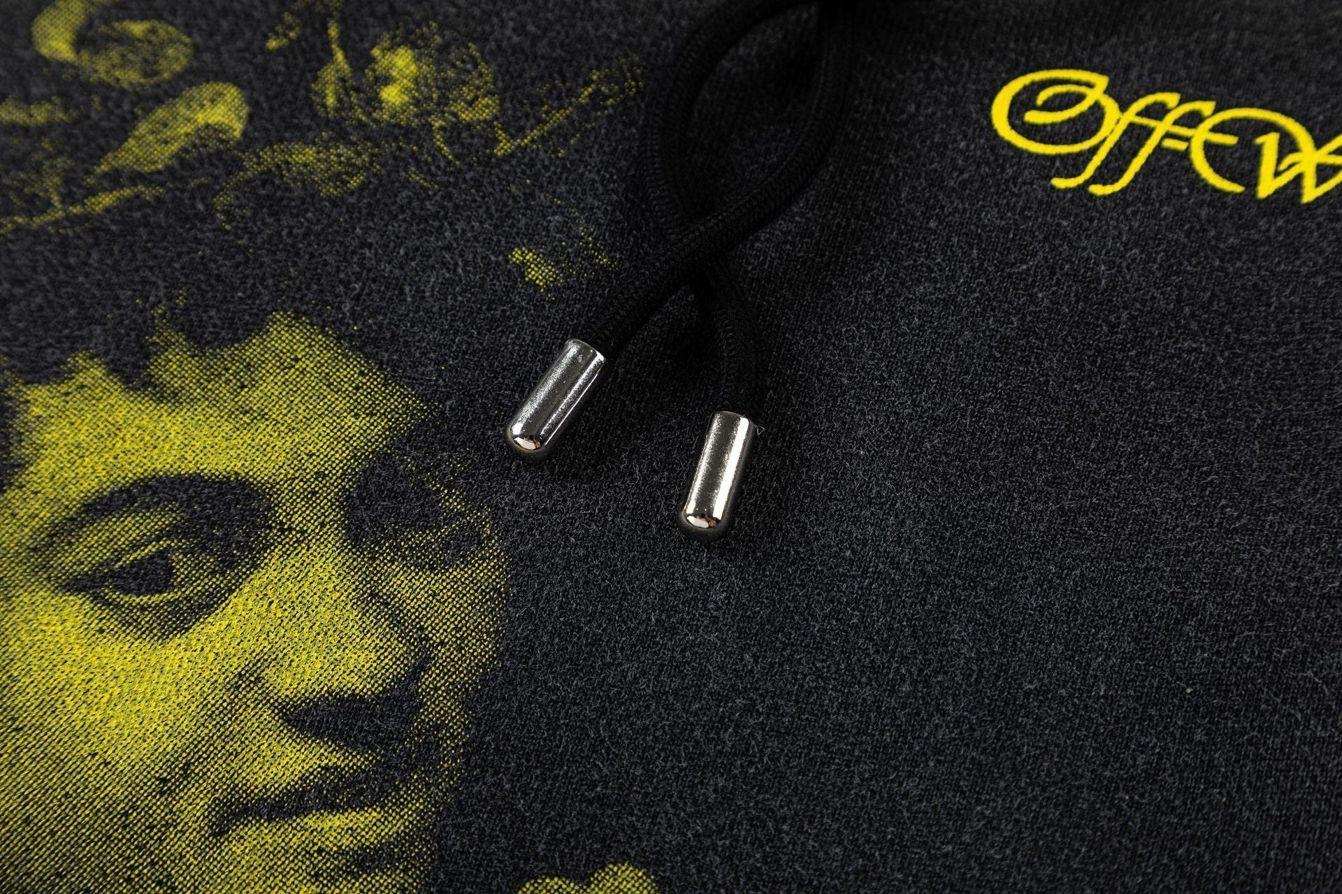 Off-White Bacchus-Print Cotton Hoodie