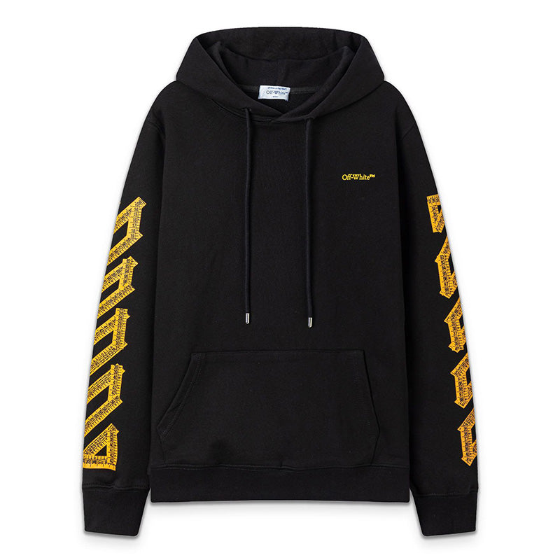 Off-White Schwarzer Hoodie