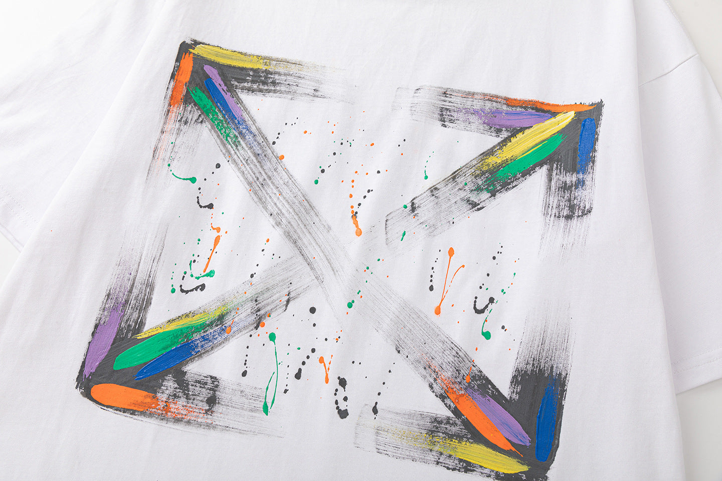 Off-White Bookish Crazy Cotton T-Shirt