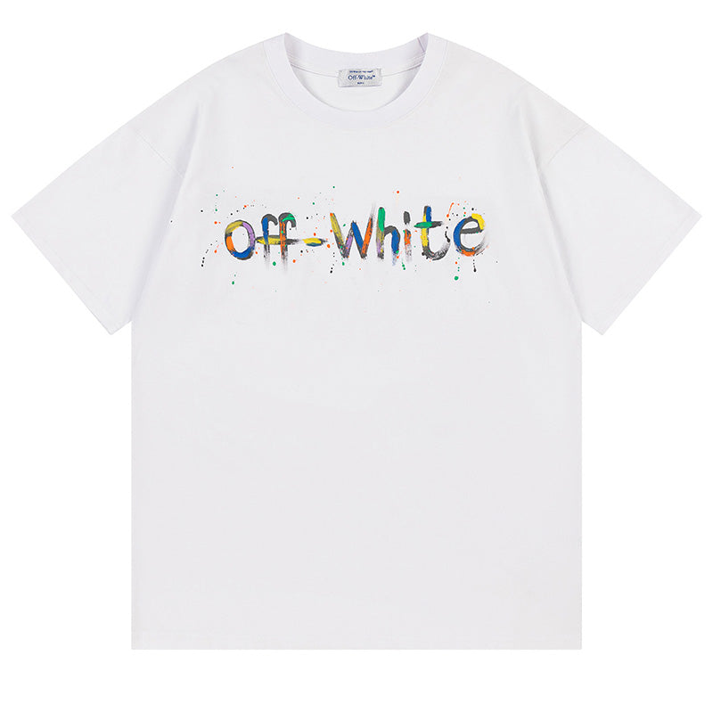 Off-White Bookish Crazy Cotton T-Shirt