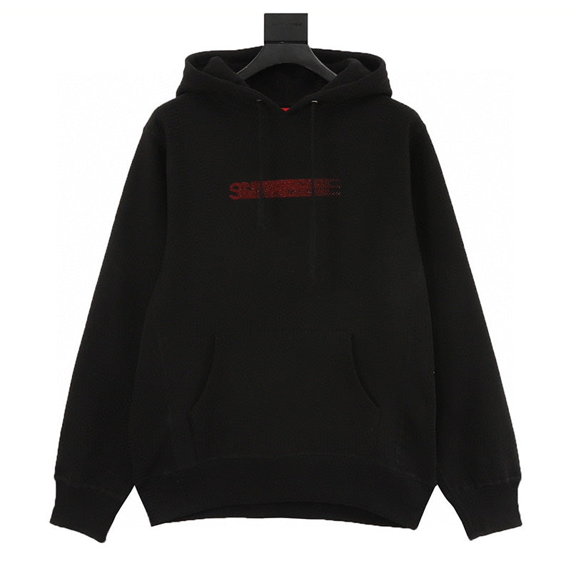 Supreme X Swarovski Motion Logo Hooded Sweatshirt