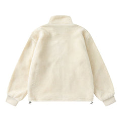 Amiri Men's Sherpa Bones Blouson Fleece Jacket