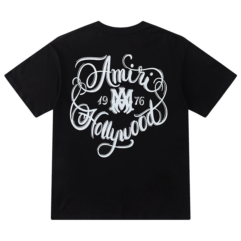 AMIRI Hollywood lettering-print T-shirt