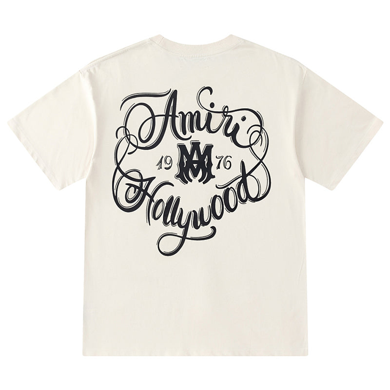 AMIRI Hollywood lettering-print T-shirt