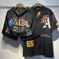 AMIRI VARSITY PATCH CAMP SHIRT SETS