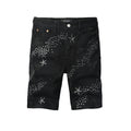 PURPLE Denim Shorts #5117