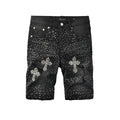 PURPLE Denim Shorts #5111