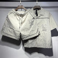 AMIRI Short Nylon Suit Trendy Streetwear Shirt Sets